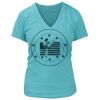 Women's Premium Deep V-Neck T-Shirt Thumbnail