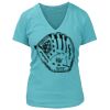 Women's Premium Deep V-Neck T-Shirt Thumbnail