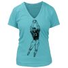 Women's Premium Deep V-Neck T-Shirt Thumbnail