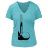 Women's Premium Deep V-Neck T-Shirt Thumbnail