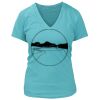 Women's Premium Deep V-Neck T-Shirt Thumbnail