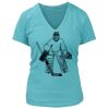 Women's Premium Deep V-Neck T-Shirt Thumbnail