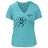 Women's Premium Deep V-Neck T-Shirt Thumbnail
