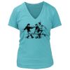 Women's Premium Deep V-Neck T-Shirt Thumbnail