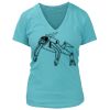 Women's Premium Deep V-Neck T-Shirt Thumbnail