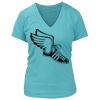 Women's Premium Deep V-Neck T-Shirt Thumbnail