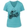 Women's Premium Deep V-Neck T-Shirt Thumbnail
