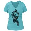 Women's Premium Deep V-Neck T-Shirt Thumbnail