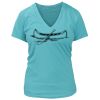 Women's Premium Deep V-Neck T-Shirt Thumbnail
