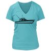 Women's Premium Deep V-Neck T-Shirt Thumbnail