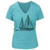 Women's Premium Deep V-Neck T-Shirt Thumbnail