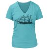 Women's Premium Deep V-Neck T-Shirt Thumbnail