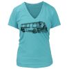 Women's Premium Deep V-Neck T-Shirt Thumbnail