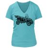 Women's Premium Deep V-Neck T-Shirt Thumbnail