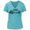 Women's Premium Deep V-Neck T-Shirt Thumbnail