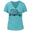 Women's Premium Deep V-Neck T-Shirt Thumbnail