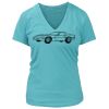Women's Premium Deep V-Neck T-Shirt Thumbnail