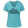 Women's Premium Deep V-Neck T-Shirt Thumbnail