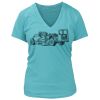 Women's Premium Deep V-Neck T-Shirt Thumbnail