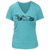 Women's Premium Deep V-Neck T-Shirt Thumbnail
