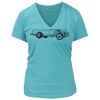 Women's Premium Deep V-Neck T-Shirt Thumbnail