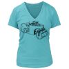 Women's Premium Deep V-Neck T-Shirt Thumbnail