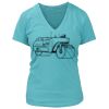 Women's Premium Deep V-Neck T-Shirt Thumbnail