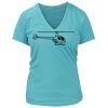 Women's Premium Deep V-Neck T-Shirt Thumbnail