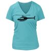 Women's Premium Deep V-Neck T-Shirt Thumbnail