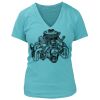 Women's Premium Deep V-Neck T-Shirt Thumbnail