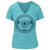 Women's Premium Deep V-Neck T-Shirt Thumbnail