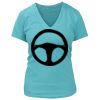Women's Premium Deep V-Neck T-Shirt Thumbnail