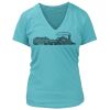 Women's Premium Deep V-Neck T-Shirt Thumbnail