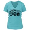 Women's Premium Deep V-Neck T-Shirt Thumbnail