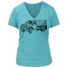 Women's Premium Deep V-Neck T-Shirt Thumbnail