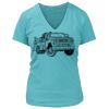 Women's Premium Deep V-Neck T-Shirt Thumbnail