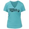 Women's Premium Deep V-Neck T-Shirt Thumbnail