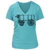 Women's Premium Deep V-Neck T-Shirt Thumbnail