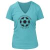 Women's Premium Deep V-Neck T-Shirt Thumbnail
