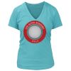 Women's Premium Deep V-Neck T-Shirt Thumbnail