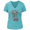 Women's Premium Deep V-Neck T-Shirt Thumbnail