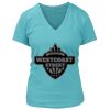 Women's Premium Deep V-Neck T-Shirt Thumbnail