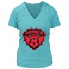 Women's Premium Deep V-Neck T-Shirt Thumbnail