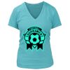Women's Premium Deep V-Neck T-Shirt Thumbnail
