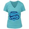 Women's Premium Deep V-Neck T-Shirt Thumbnail