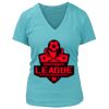 Women's Premium Deep V-Neck T-Shirt Thumbnail