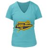 Women's Premium Deep V-Neck T-Shirt Thumbnail