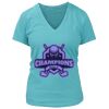Women's Premium Deep V-Neck T-Shirt Thumbnail
