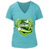 Women's Premium Deep V-Neck T-Shirt Thumbnail