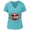 Women's Premium Deep V-Neck T-Shirt Thumbnail